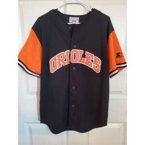 Genuine Merchandise Starter Orioles Baseball Team Size Medium Men's Jersey MLB